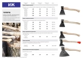 Кованый топор Ижсталь - ТНП, Б4, 1200/1800 г, 500 мм