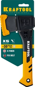 Универсальный топор KRAFTOOL X5, 440/620 г, в чехле, 230 мм