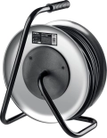 Силовой удлинитель на стальной катушке STAYER PRO-315, КГ, 3 x 1.5 мм2, 50 м, 3700 Вт, IP44