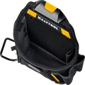 Поясная сумка KRAFTOOL KP-6 с быстросъёмным креплением FastClip, 6 карманов и петель, 240 х 250 мм