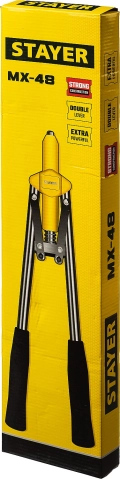 Двуручный заклепочник STAYER MX-48, 3.2 - 4.8 мм, 530 мм
