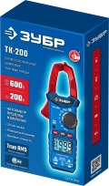 ЗУБР ТК200 Цифровые токовые клещи