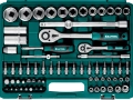 Универсальный набор инструмента KRAFTOOL X-Drive 82, 82 предм., (1/2″+1/4″)