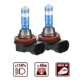 Комплект галогенных ламп AVS SIRIUS NIGHT WAY PB H11 (A78945S) 2 шт. - пластиковый бокс, напряжение 12V, мощность 55W, цветовая температура 3700 К