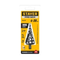 Сверло ступенчатое STAYER Pro-Max 4-39мм, 14 ступеней, винтовая спираль