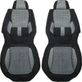 Каркасные накидки из велюра Seintex Comfort (черно-серые)