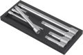 Набор удлинителей Jonnesway S24H5108S 1/4, 3/8, 1/2DR, 50-250 мм, 8 предметов