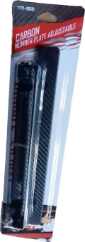 Рамка номера карбон 013-СРК004-05 Sport Car (TM-302)