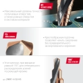 Набор сверл ступенчатых KRAFTOOL COBALT 3 шт., 4-32мм, азотирование, винтовая спираль