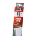 Щетка стеклоочистителя AVS Basic Line BL-26 (26 дюймов 65 см) - аэродинамический профиль, графитовое напыление, всесезонность использования, пониженный уровень вибрации, бесшумная работа, широкий диапазон рабочих температур
