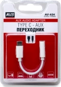 Кабель AVS AU-624 аудио переходник Type C — AUX
