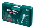 Набор ударных отверток KRAFTOOL IMPACT 13 шт, сквозной стержень Cr-Mo