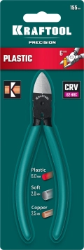 Прецизионные бокорезы KRAFTOOL Kraft Mini, чистый рез 150 мм