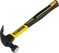 Молоток-гвоздодёр столярный с фиберглассовой рукояткой Professional STAYER Hercules 450 г