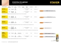 Professional STAYER T101AO, 2 шт, 50 мм / 1.4 мм, T-хвост., HCS сталь, фигурный рез по ламинату/фанере, полотна для лобзика