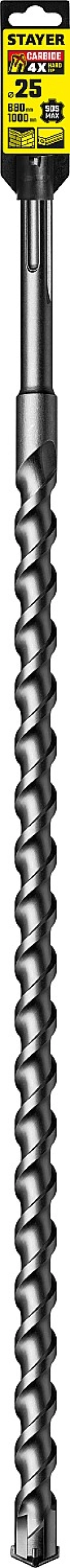 Professional STAYER Hercules-4Х, 25 x 880/1000 мм, SDS-max бур