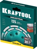 Двухрядная алмазная шлифовальная чашка INDUSTRIAL KRAFTOOL Double d 125 мм