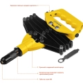Professional STAYER PRO-FIX, 3.2 - 6.4 мм, рычажно-складной заклепочник