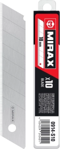 Сегментированные лезвия ( ) MIRAX MX-18, ширина 18 мм, 10 шт