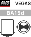 Лампа AVS Vegas R5W BA15d (A78327S) 10 шт. - рабочее напряжение 24V, мощность 5W