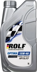 Масло моторное ROLF Optima SAE 20W50 API SL/CF ПЛАСТИК 4л