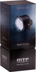 Светодиодные противотуманные фары MTF LIGHT FL28W - серия CRYSTALED, в ПТФ, универсальный кронштейн, 12-24В, 28Вт, 5500К, 2000лм, ЕСЕ сертификат, 2шт.