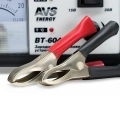 Зарядное устройство AVS Energy BT-6040 (20A) для заряда 12- и 24-вольтовых свинцово-кислотных аккумуляторных батарей - максимальный ток зарядки 20 А, защита от перегрева, неправильной полярности и короткого замыкания, стрелочный амперметр, регулировка тока
