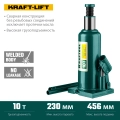 Бутылочный гидравлический домкрат KRAFTOOL KRAFT-LIFT, 10 т, 230 - 460 мм