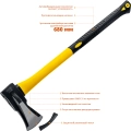 Professional STAYER FIBERGLASS, 2000/2800 г, 680 мм, кованый топор-колун