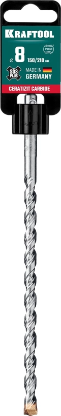 SDS-plus бур KRAFTOOL Cerazit Carbide, 8 х 210 мм