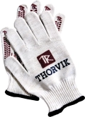 Thorvik TRV-2-5510 Перчатки трикотажные Thorvik с точечным полимерным покрытием, модель Экстра, х/б, 10 класс вязки, размер 10