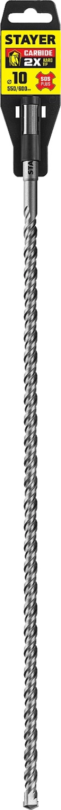 STAYER 10 x 600 мм, SDS-plus бур, Professional (2930-600-10)