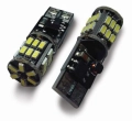 Комплект светодиодных ламп AVS C017 T10 (A78196S) 2 шт. - напряжение питания 12-24 В, встроенный стабилизатор, мощность 4.5 Вт, световой поток 300 лм, встроенная обманка, цветовая температура 6000K