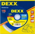 Сплошной алмазный диск DEXX Clean Aqua Cut, 115 мм, (22.2 мм, 5 х 1.7 мм)