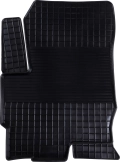 Резиновые коврики Сетка для Mitsubishi Colt VI 2003-2012 Seintex 00435