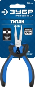Мини тонкогубцы ЗУБР 120 мм