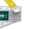Профессиональный складной деревянный метр KRAFTOOL PRO-90 Kontakt, 2.4 м