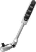 Трещоточная рукоятка Thorvik S3R472 с шарниром 1/2DR, 72 зубца