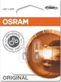 Сигнальная лампа Osram T5 (1,2W 12V) Original Line (Blister) 2шт	2721-02B