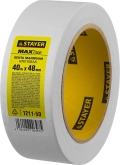 STAYER MAXTape 48 мм х 40 м, креповый, малярный скотч, MASTER (1211-50) - 6 шт