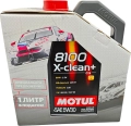 Синтетическое моторное масло MOTUL 8100 X-CLEAN+ 5W30 (4л + 1л) 109535