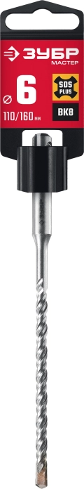 ЗУБР 6 x 160 мм, SDS-plus бур (29315-160-06)