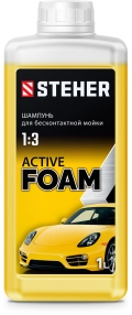 Шампунь для минимоек универсальный STEHER ACTIVE FOAM, 1 л