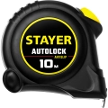 Рулетка с автостопом STAYER AutoLock, 10 м х 25 мм