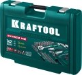 Универсальный набор инструмента KRAFTOOL EXTREM-142, 142 предм., (1/2″+3/8″+1/4″)