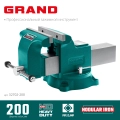 Слесарные тиски KRAFTOOL GRAND, 200 мм