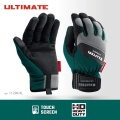 Работа с сенсорными экранами KRAFTOOL ULTIMATE р.XL (10), профессиональные комбинированные перчатки