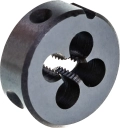 Плашка Thorvik MDG61 D-DRIVE круглая ручная с направляющей в наборе М6х1.0, HSS, Ф25х9 мм