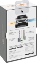 Набор светодиодных ламп MTF Light Active Night H11/H8/H9/H16 6000K 18W 1750lm (LAN11K6) - мощность 18 Вт, световой поток 1750 лм, холодный белый цвет, высокая вибростойкость