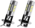 Комплект светодиодных ламп Вымпел H3 10SMD (5630) WHITE - 10 диодов, тип SMD 5630, напряжение питания 10-15 В